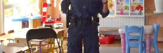 Policjant w przedszkolu