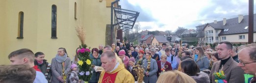Obchody Niedzieli Palmowej w parafii 